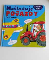 Naśladuje pojazdy, super książeczka