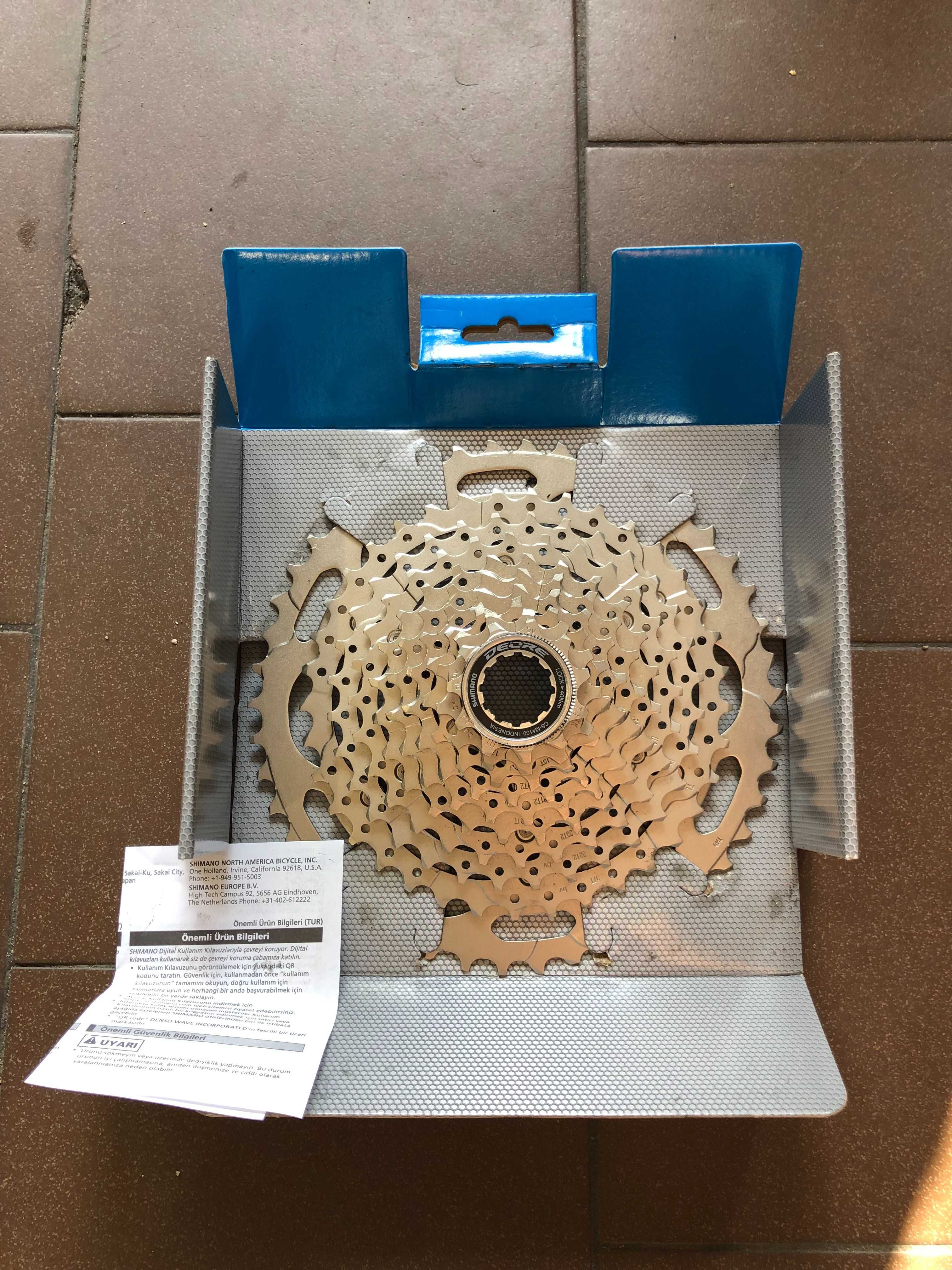 Powystawowa Kaseta SHIMANO DEORE CS-M4100 10s Zakres 11-46T Okazja!