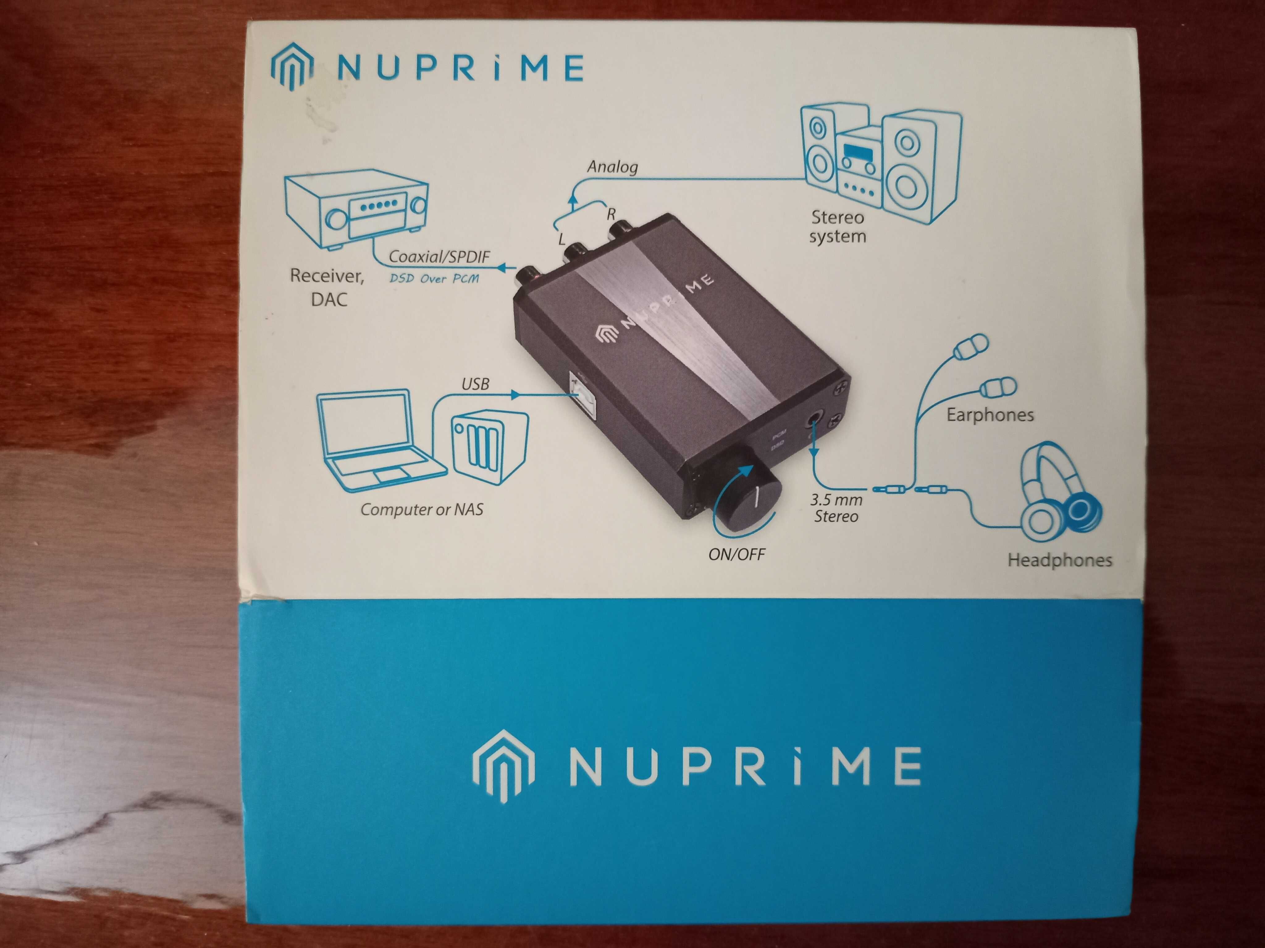 Продаю ЦАП с встроенным усилителем NuPrime uDSD