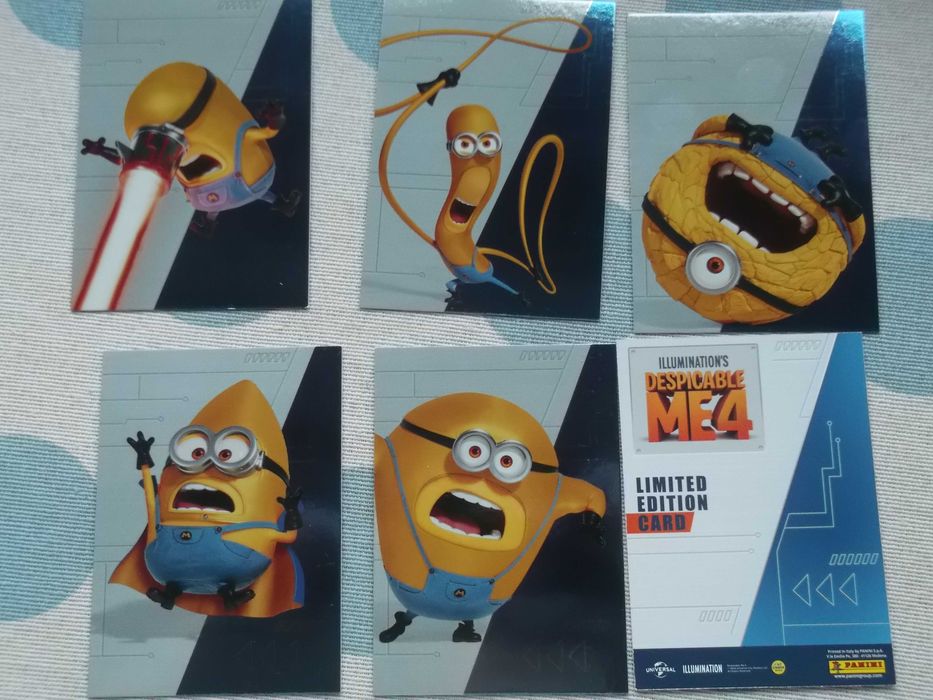 Cromos e cartas Despicable  Me 4