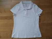 Koszulka polo Esmara M 40/42 biała damska krótki rękaw
