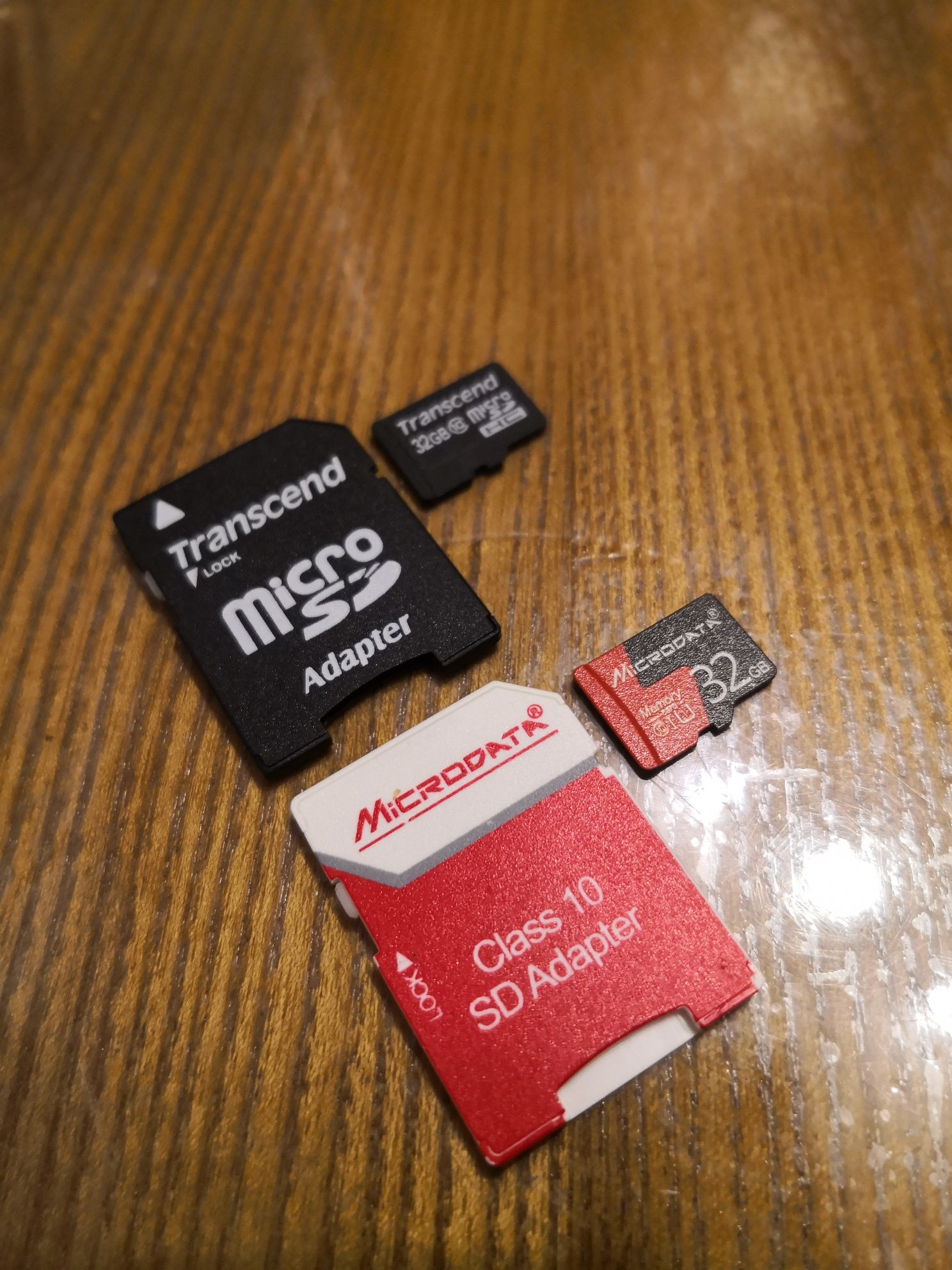 2 карти пам'яті microSD 32 Гб клас 10