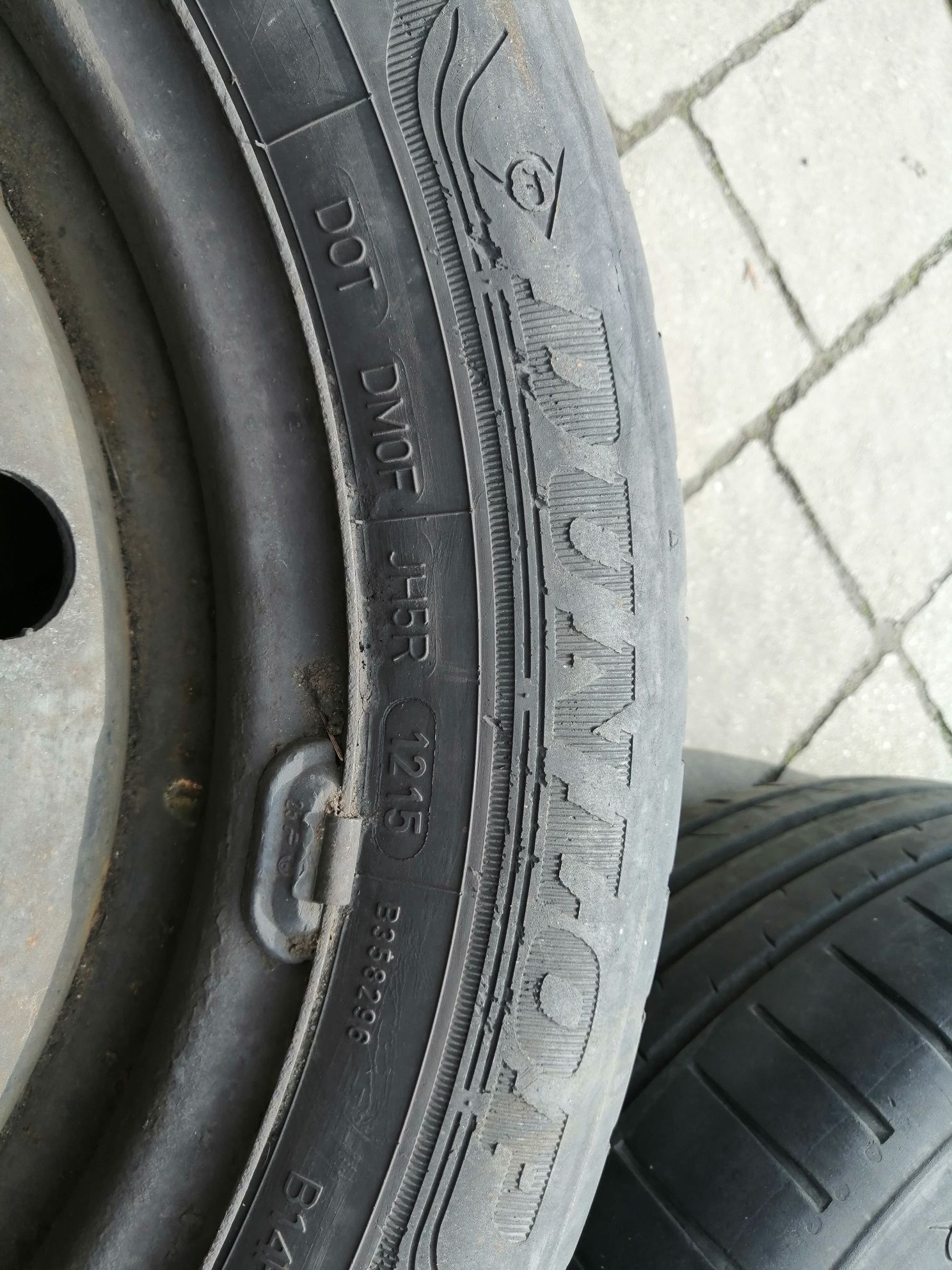 Koła stalowe 16 opony letnie 205/55 R16 FORD VOLVO 5x108