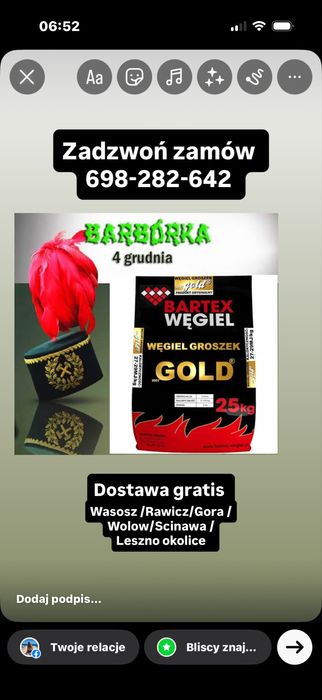 Gold ekogroszek Bartex Promocja