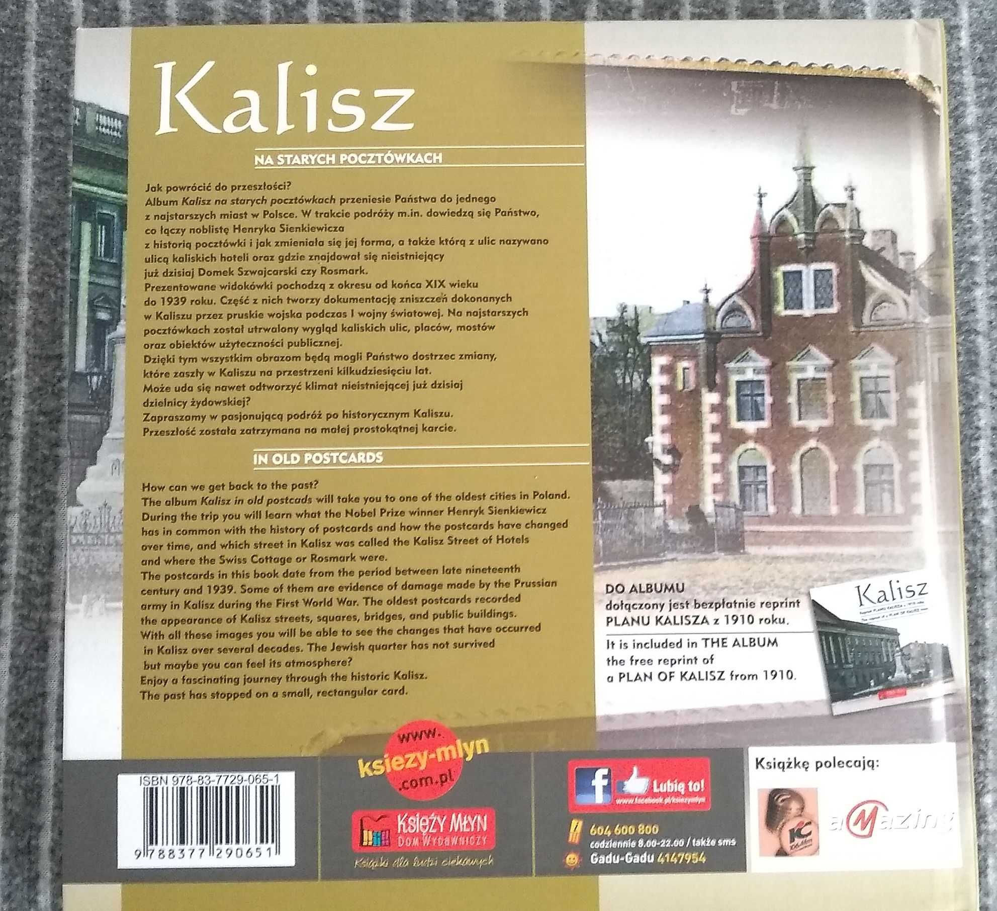 KALISZ na starych pocztówkach | Tomasz Chlebba | książka - album