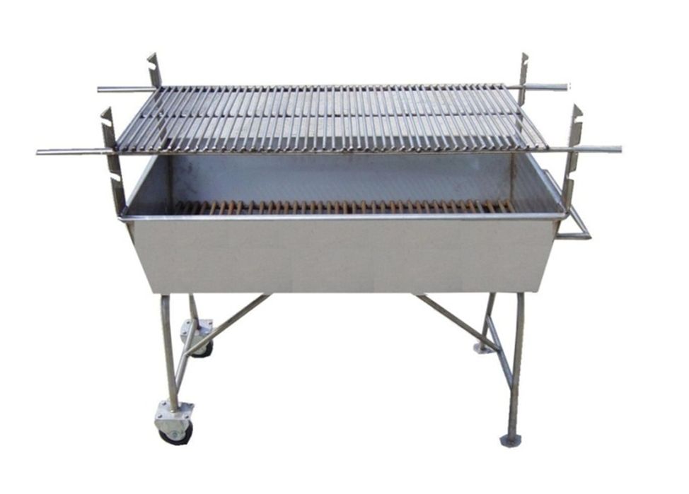 Assadeira com grelha inox