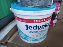 Farba Jedynka Śnieżnobiała 10L + 1L