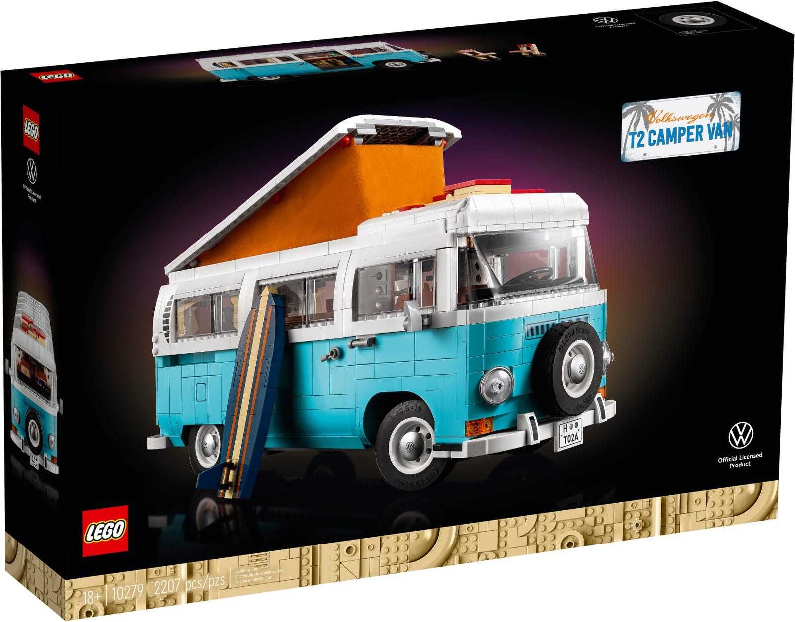 LEGO 10279 Creator Expert - Mikrobus kempingowy Volkswagen T2