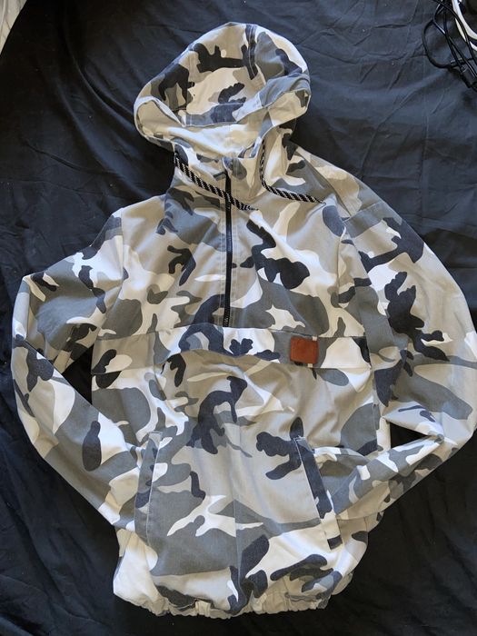 Анорак Камуфляж Серый