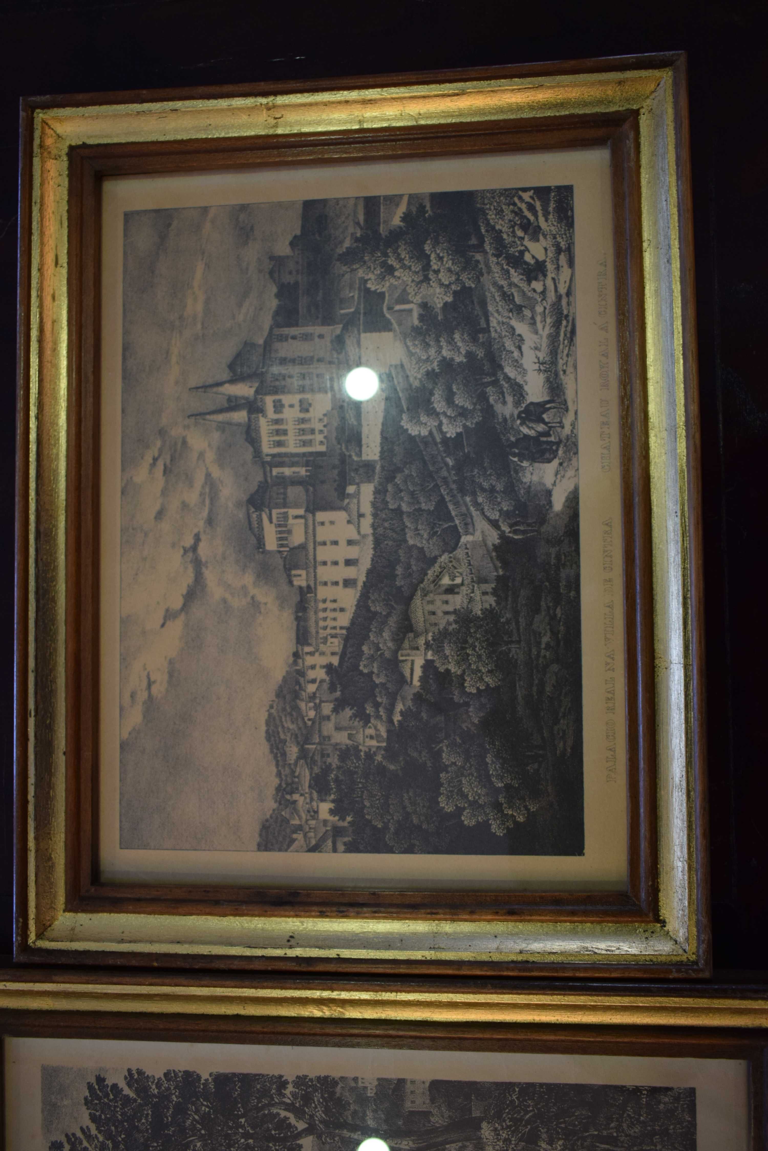 Par de gravuras Sintra
