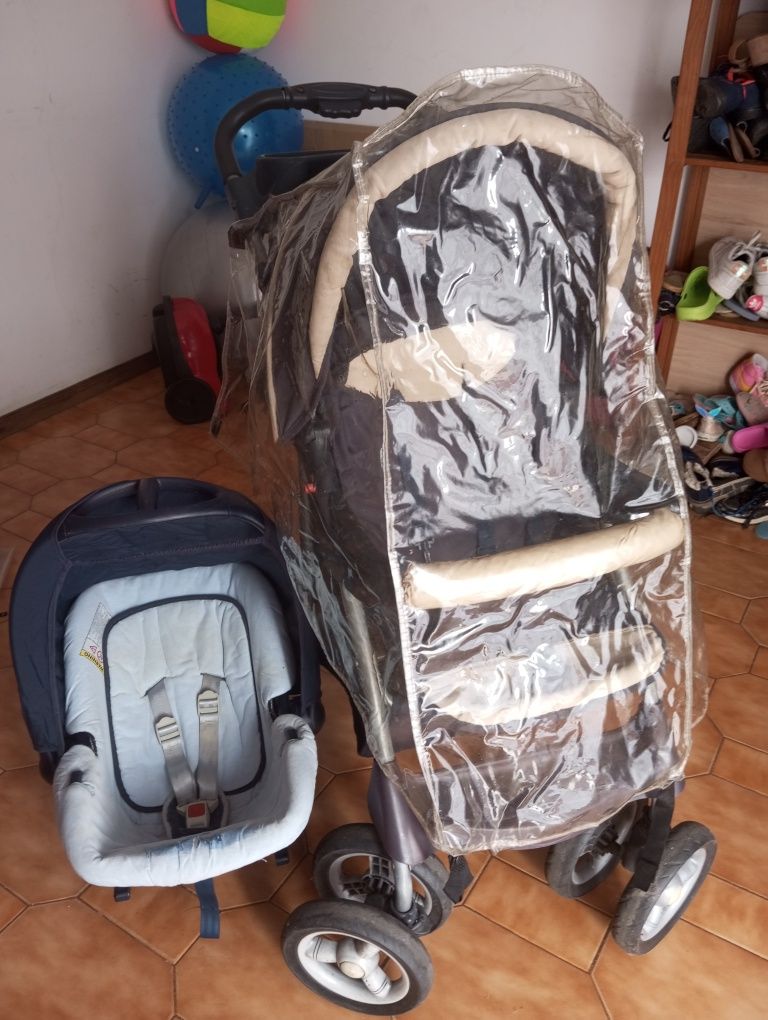 Carrinho e babycock