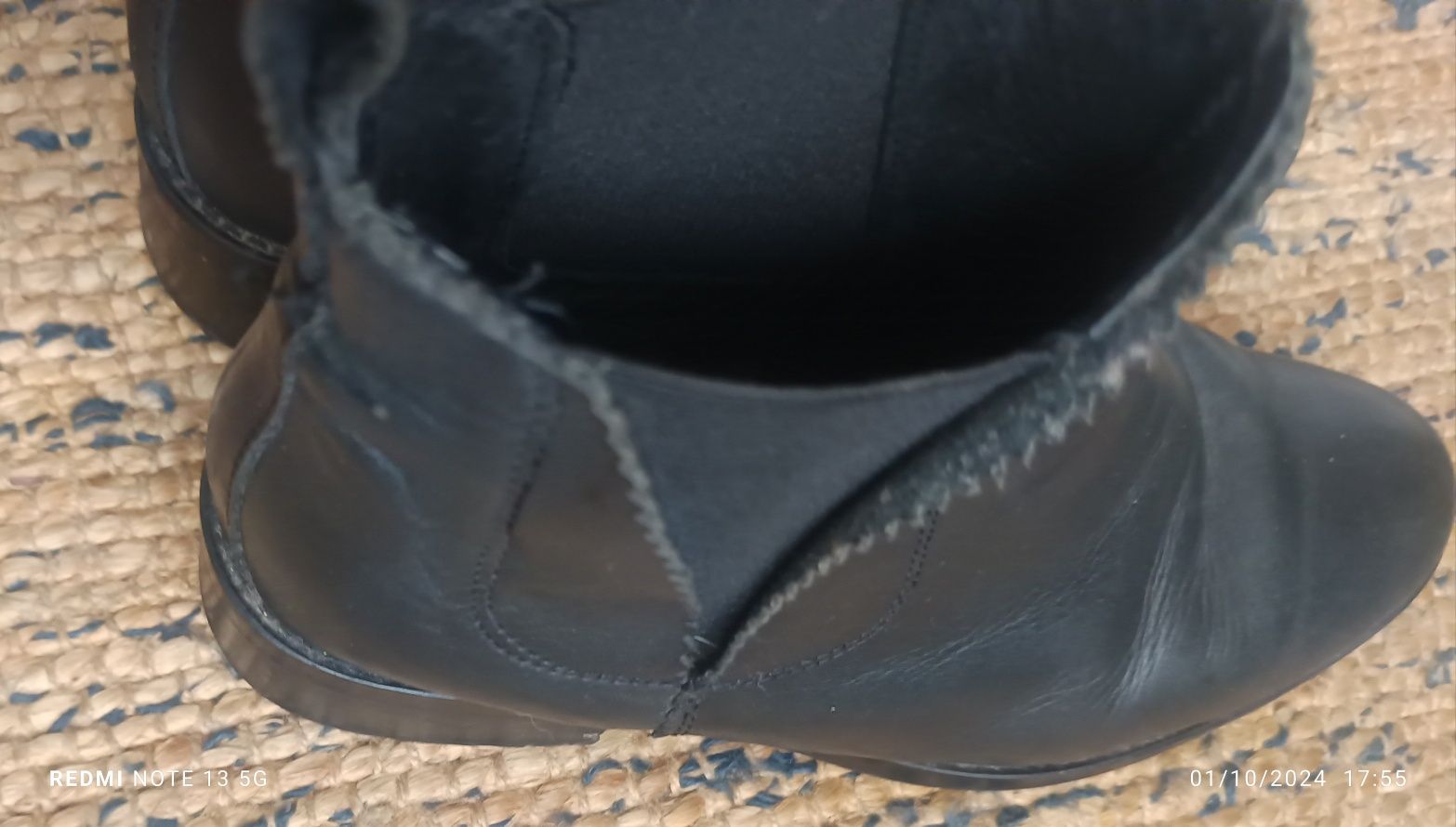 Botas Seaside em pele 37