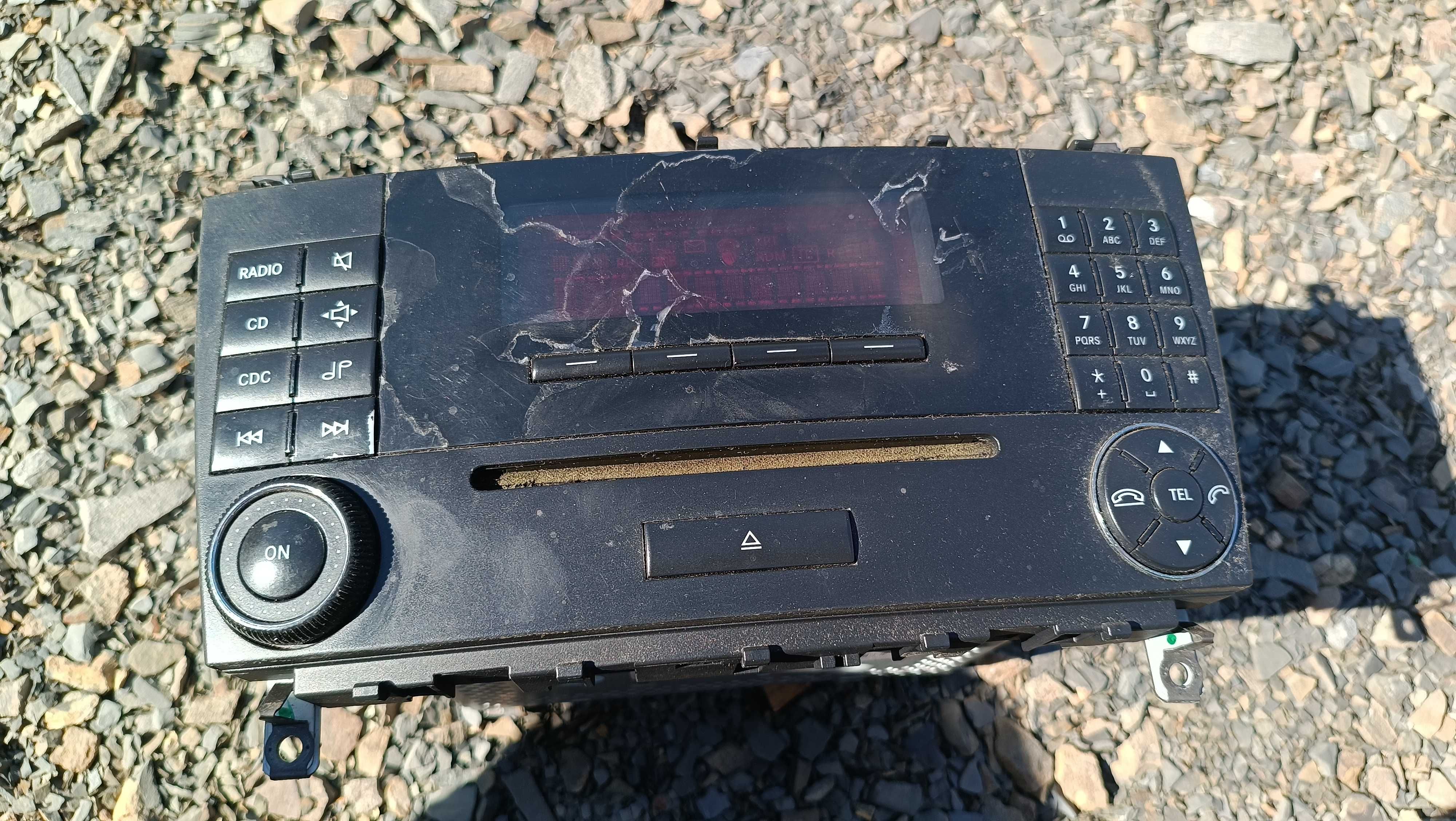Radio fabryczne oryginalne Mercedes W203 lift