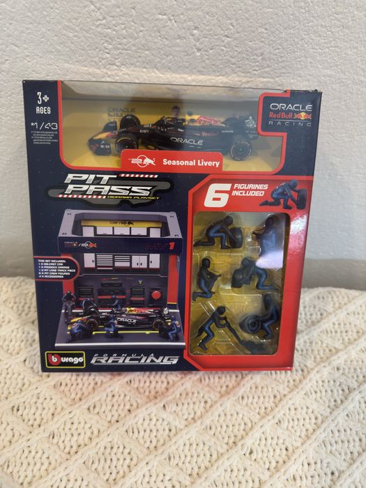 Formula 1. Pit Stop/ Boxes completo. Tamanho 1/43. Valor unitário