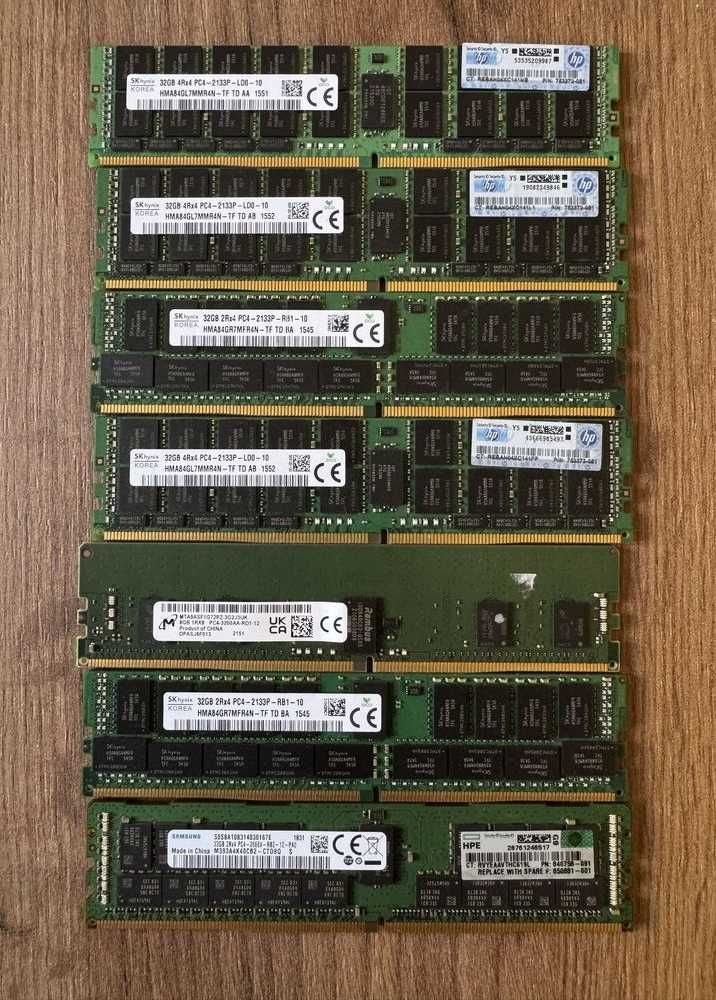 Память DDR4 ecc reg 4-8-16-32-64-126-256 X99/C612/XEON/dell Серверная