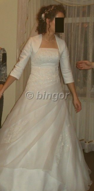 Suknia ślubna r. 38/40, komplet ślubny, zestaw do ślubu, MS MODA