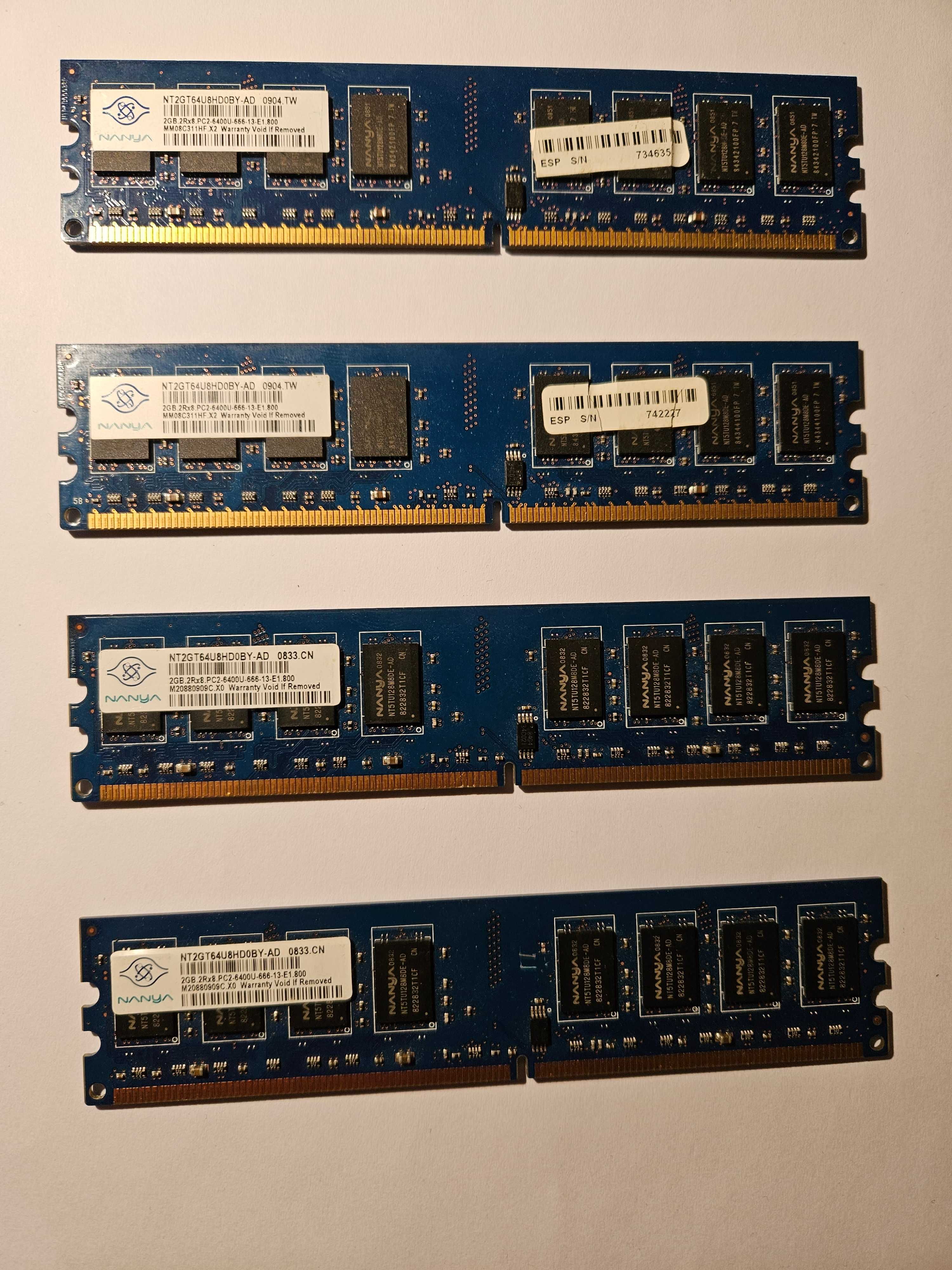 pamięć ram 4x2Gb DDR2