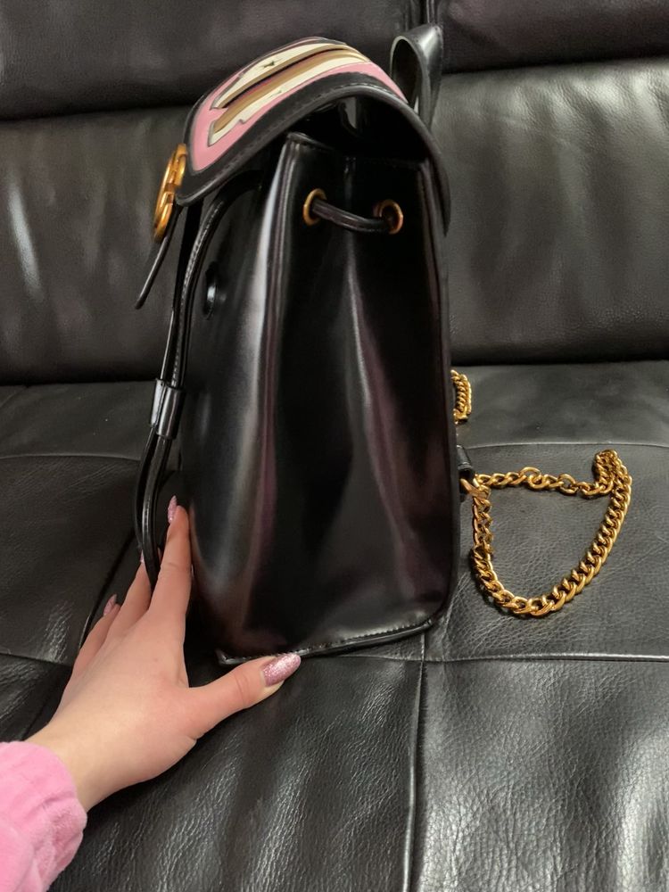 Шкіряний рюкзак Gucci GG (натуральна шкіра)