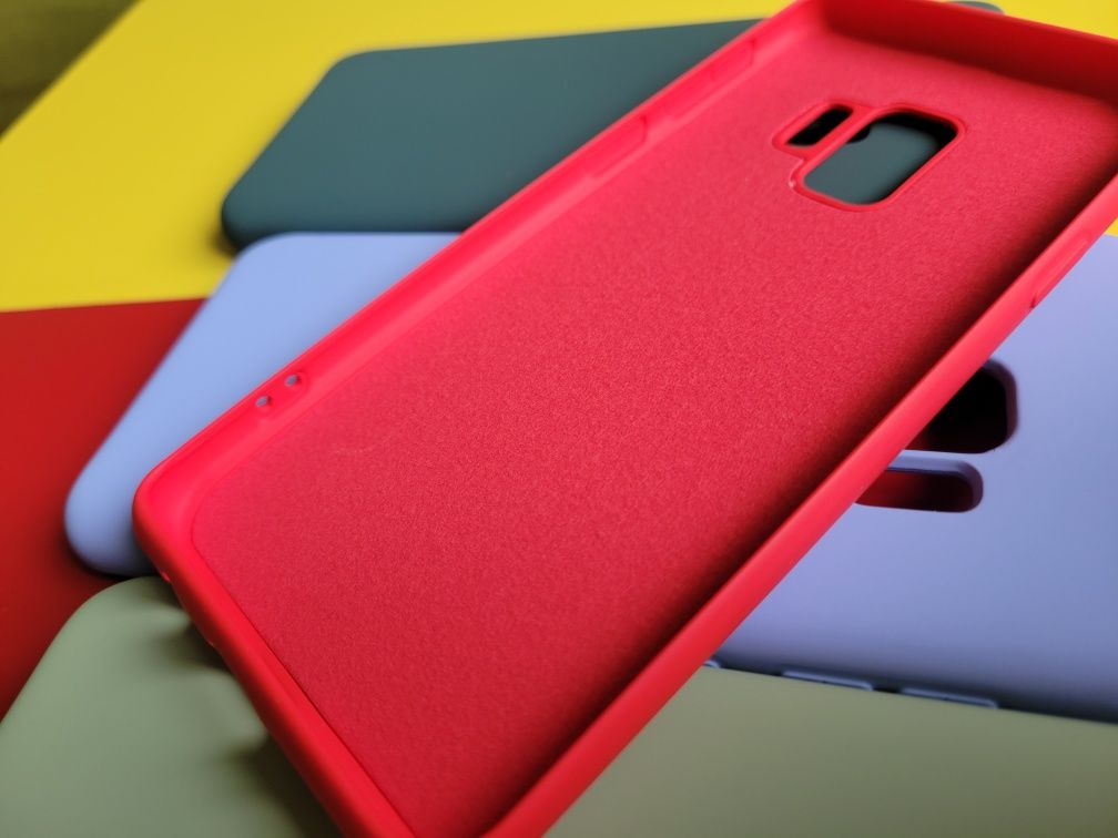 Качественный чехол Samsung S9 plus с микрофиброй чехлы samsung s 9