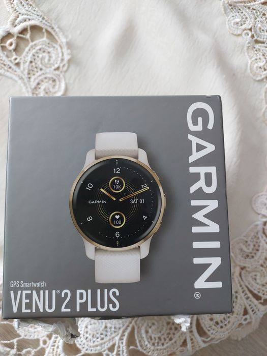 Smartwatch GARMIN VENO 2 PLUS kremowy