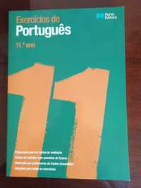 livro exercicios de português 11 º ano preparar exames