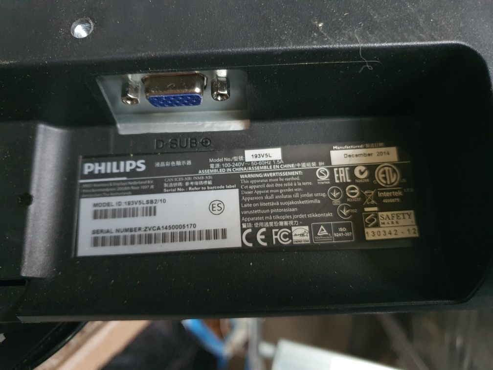 Monitor Philips 19