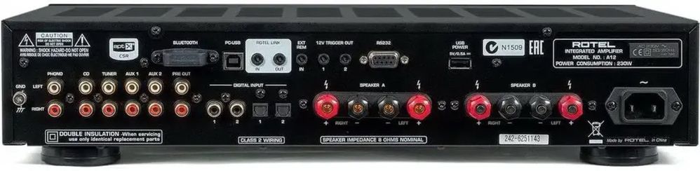 Amplificador Rotel A12 Stereo Integrado