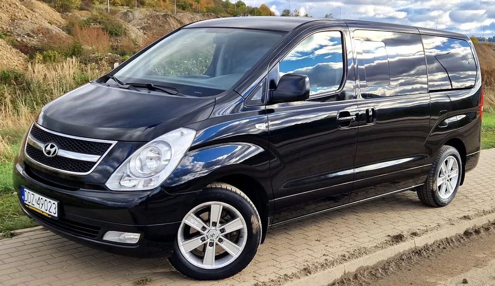 Hyundai H-1 TRAVEL 2.5 CRDI 170KM Skóra 8 Foteli 2xKlima