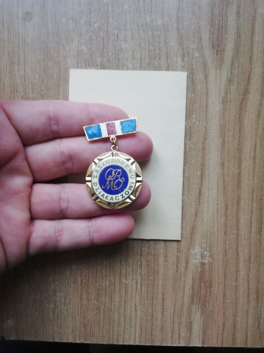 Medal ORMO z lat PRL.