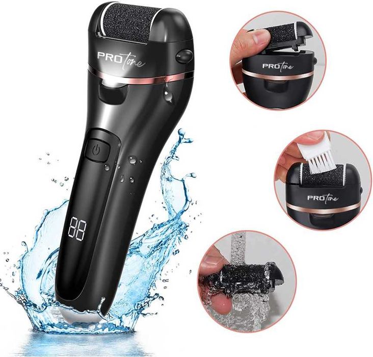 Электрическая пемза для ног чёрный Польша