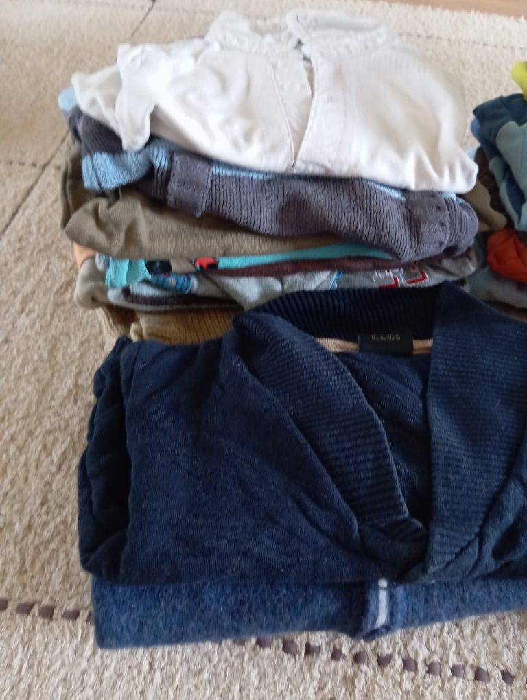 Lote de roupas infantis menino – Tamanho 12-18