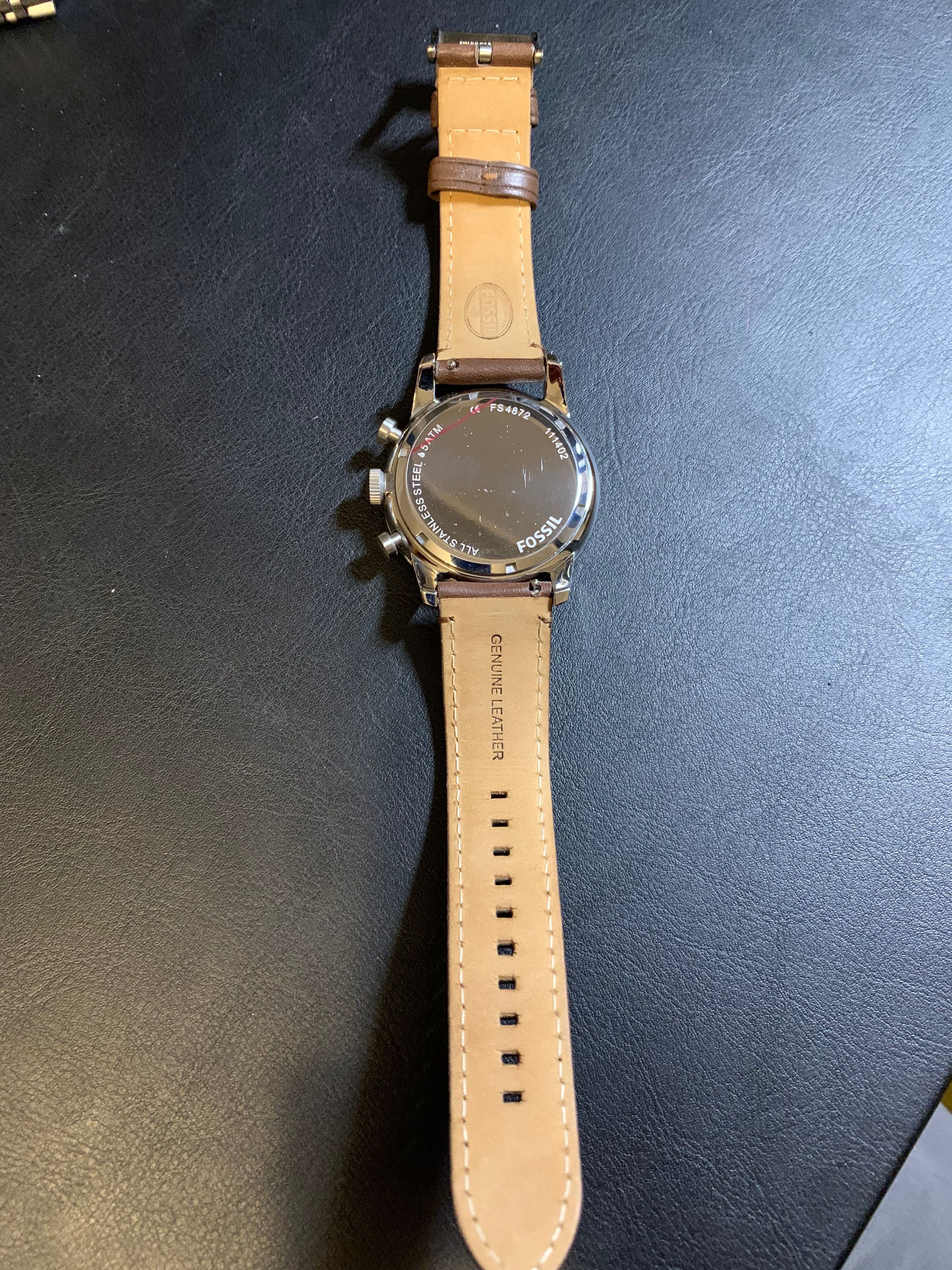 Fossil Men's Townsman FS4872 - elegancki chronograf