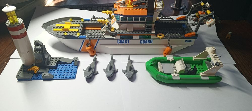 Продам lego city берегова охорона великі конструктор оригінал