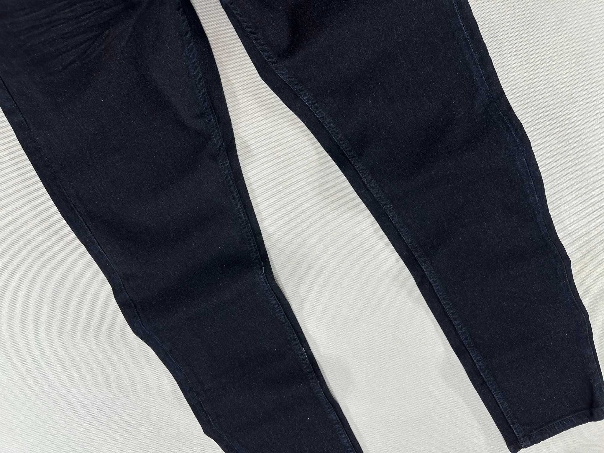 HOUSE jeans slim fit ciemnogranatowe W34L32 90cm