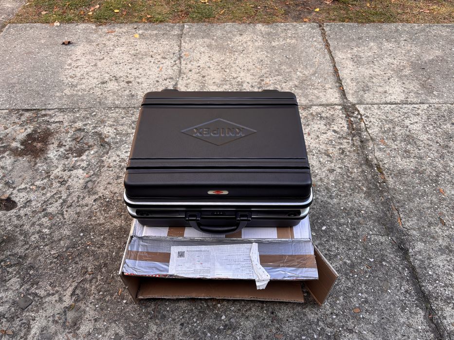 Nowa walizka narzędziowa Knipex 00 21 06 HL S z narzędziami big basic