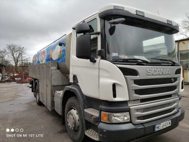 Scania P410, 2015, podwozie do zabudowy, EURO 6, 105 tys. netto