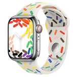 Apple Pasek sportowy Pride Edition koperta 45 mm – rozmiar M/L Nowy