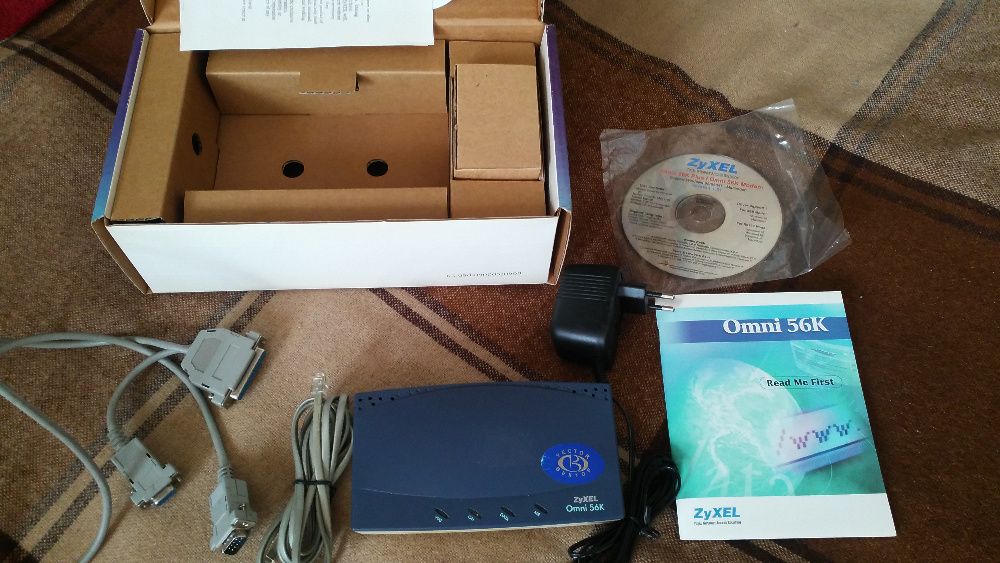 DialUP modem ZyXel OMNI 56K Состоянием просто как новый