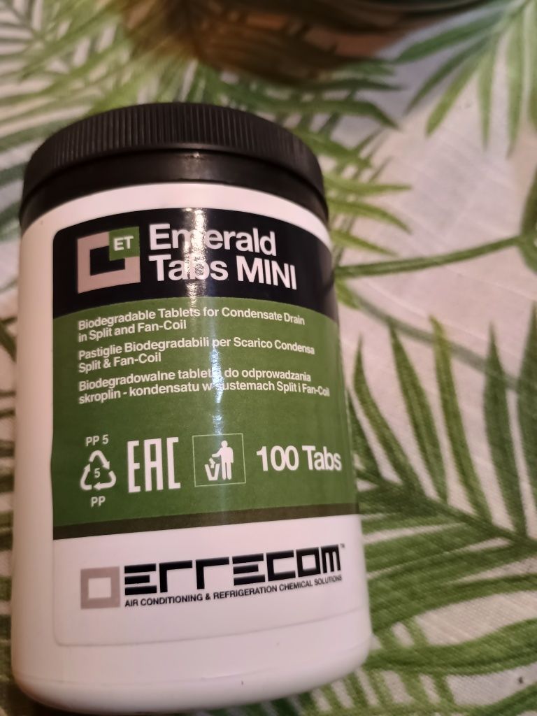 Tabletki do tacy skroplin Emerald Taba mini 100szt.