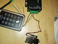 Elektrozamek zamek na kod pin kartę brelok RFID 125khz