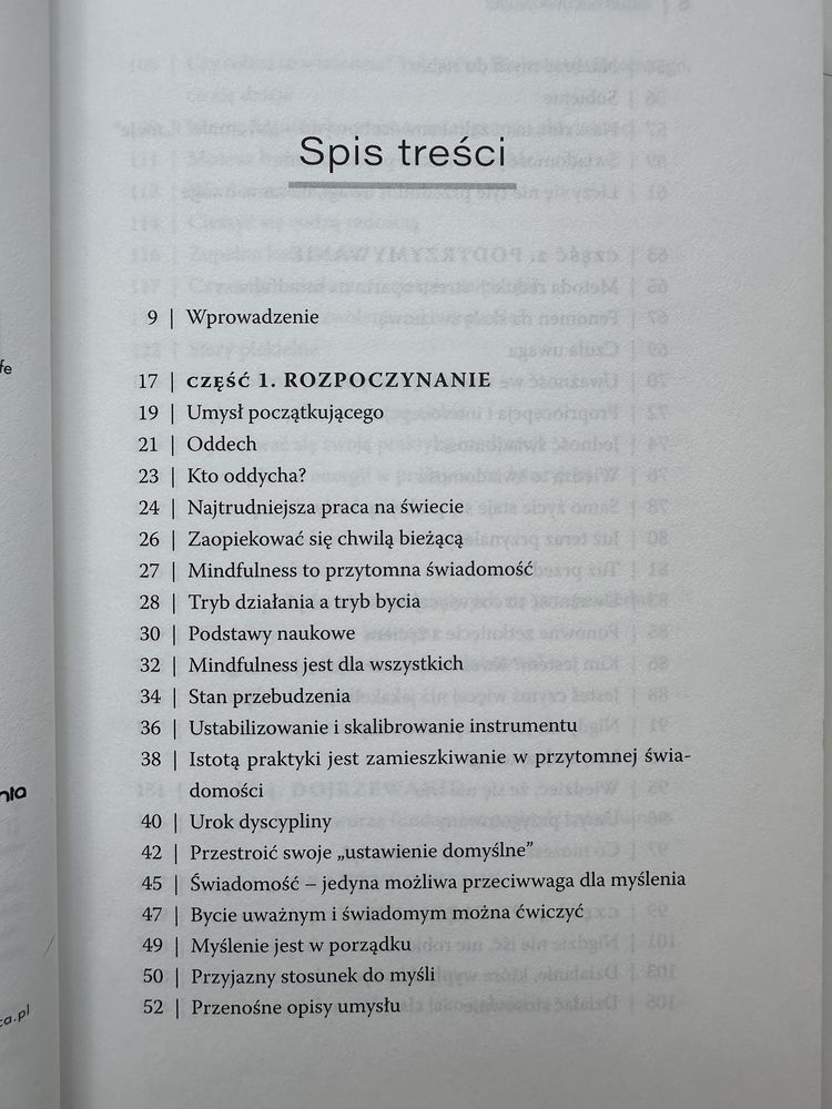 „Praktyka uważności dla początkujących” Jon Kabat-Zinn