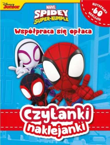 Czytanki naklejanki. Współpraca się opłaca. Marvel - praca zbiorowa