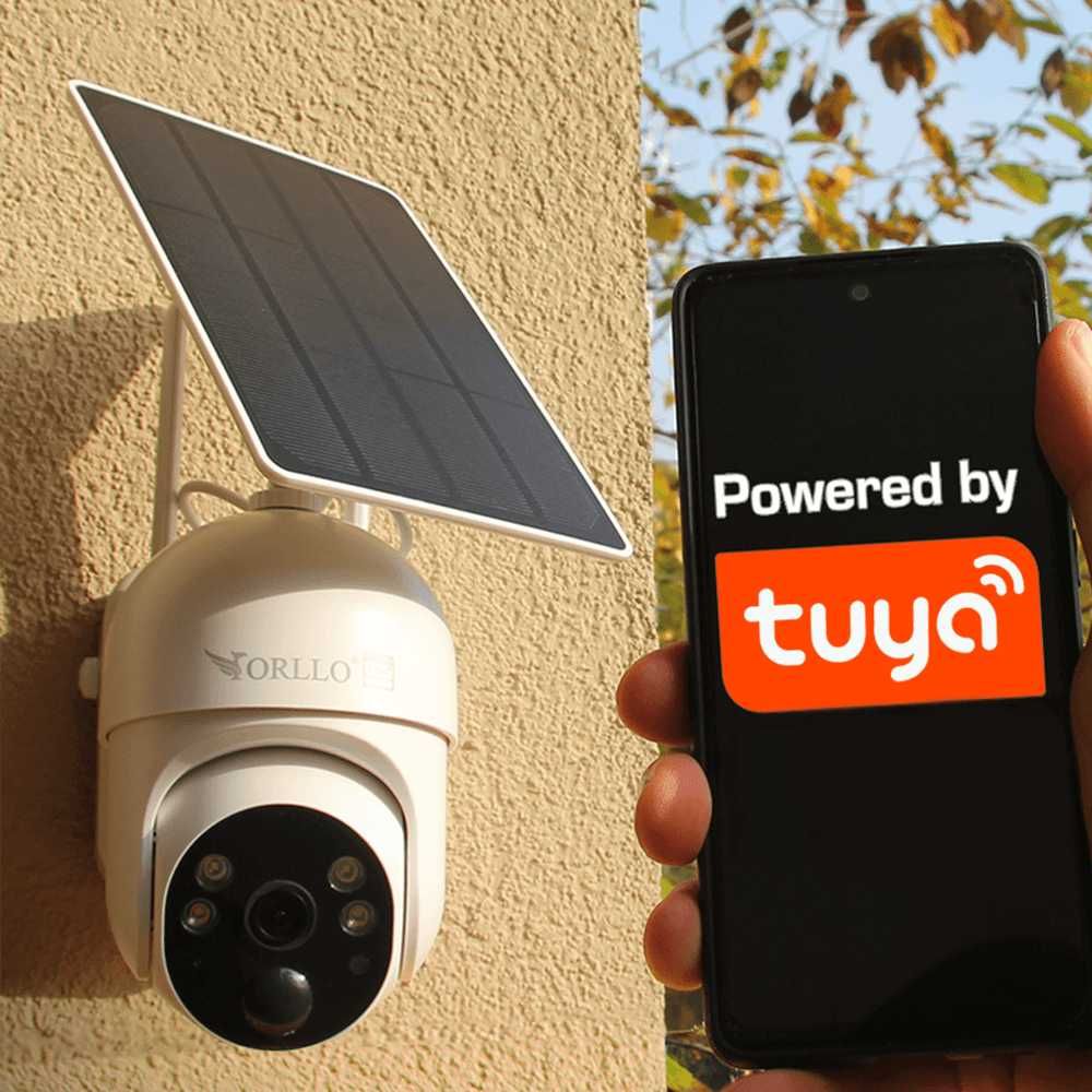 Kamera Bezprzewodowa 4G LTE Obrotowa z Panelem Solarnym ORLLO TZ1 PRO