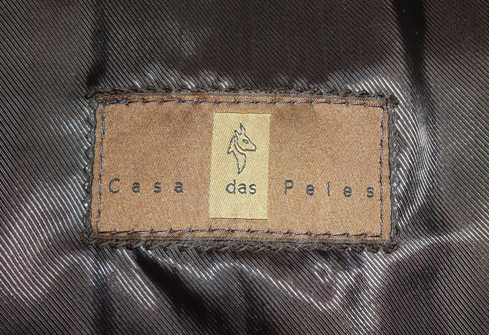 Casa das Peles  -  Casaco em cabedal granulado