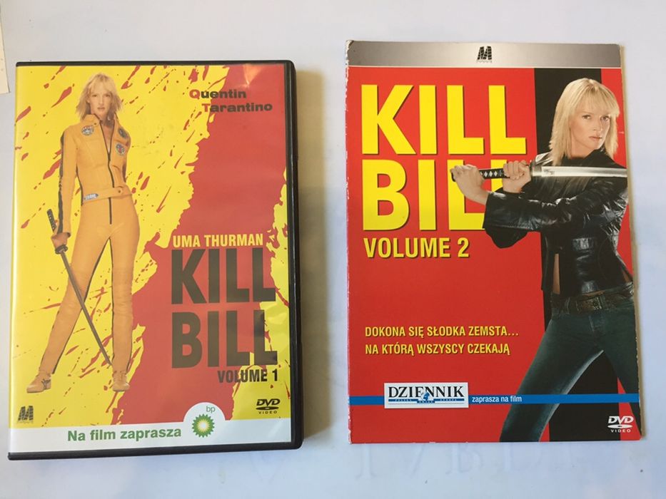 Film dvd filmy kill bill komplet box 1 i 2 części okazja tarantino hit