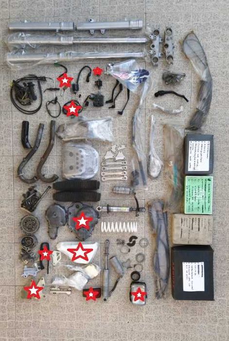 Suzuki DR 350 SE para peças