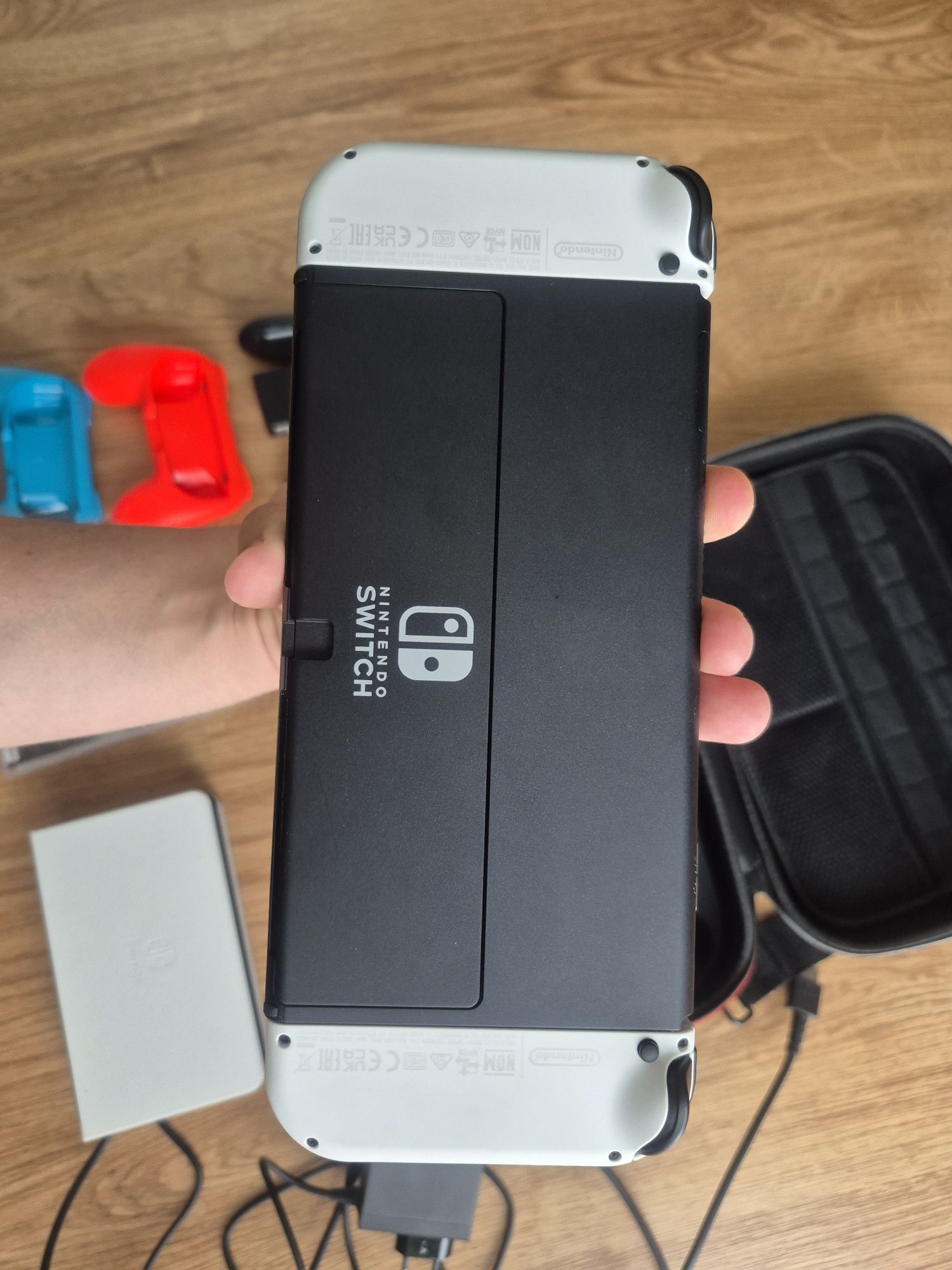 Nintendo switch OLED, 5 gier GwarancjaMEGA ZESTAW