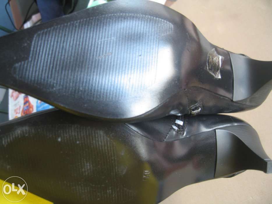 Botas de pele marca Vanisara (não usadas) nº 40