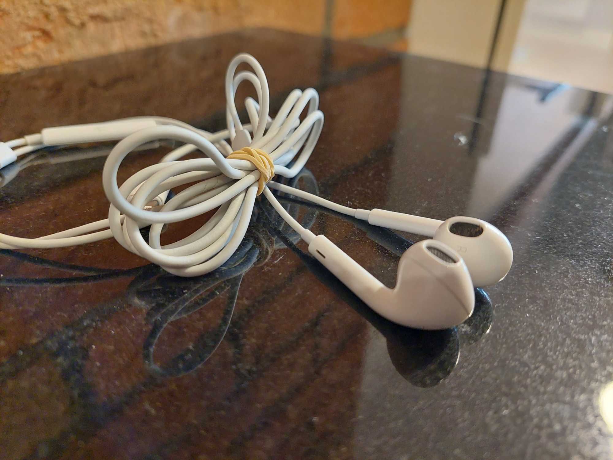 Słuchawki Apple iPhone EarPods Lightning pilot mikrofon orygi jak Nowe