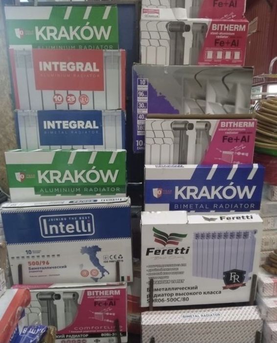 Батареї,радіатори опалення біметалл ,алюміній.Krakow ,Vulkan,Koer